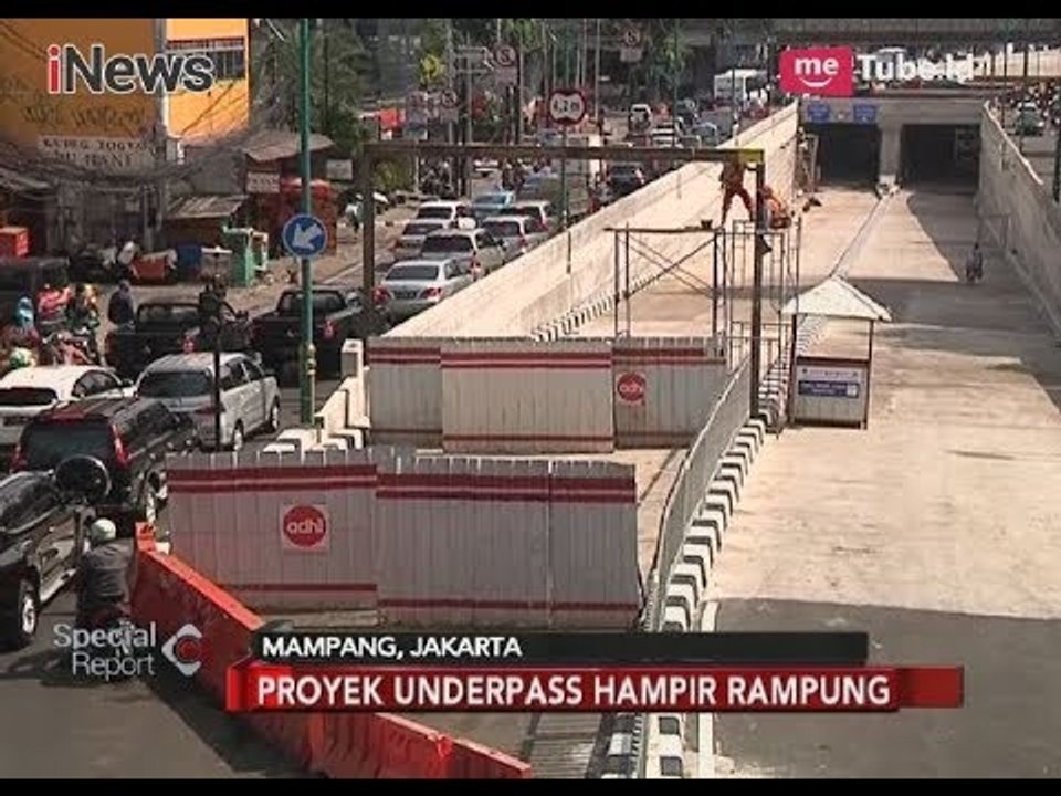 Kejar Target Uji Coba, Proyek Underpass Mampang Hampir Selesai - Special Report 04/04
