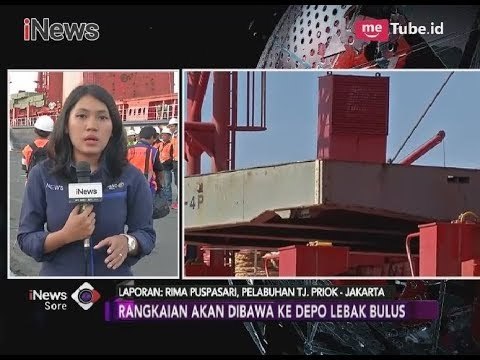 Dua Rangkaian Trainset MRT akan Dibawa ke Depo Lebak Bulus - iNews Sore 04/04