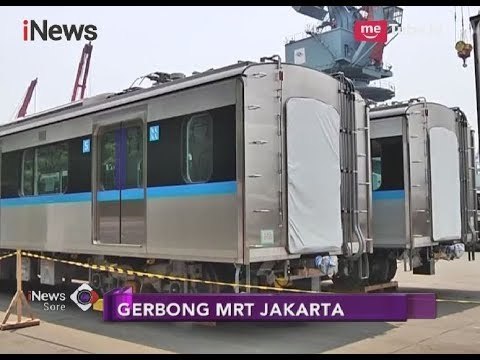 Rangkaian Gerbong MRT akan Dipindahkan ke Depo Lebak Bulus Esok Hari - iNews Sore 05/04