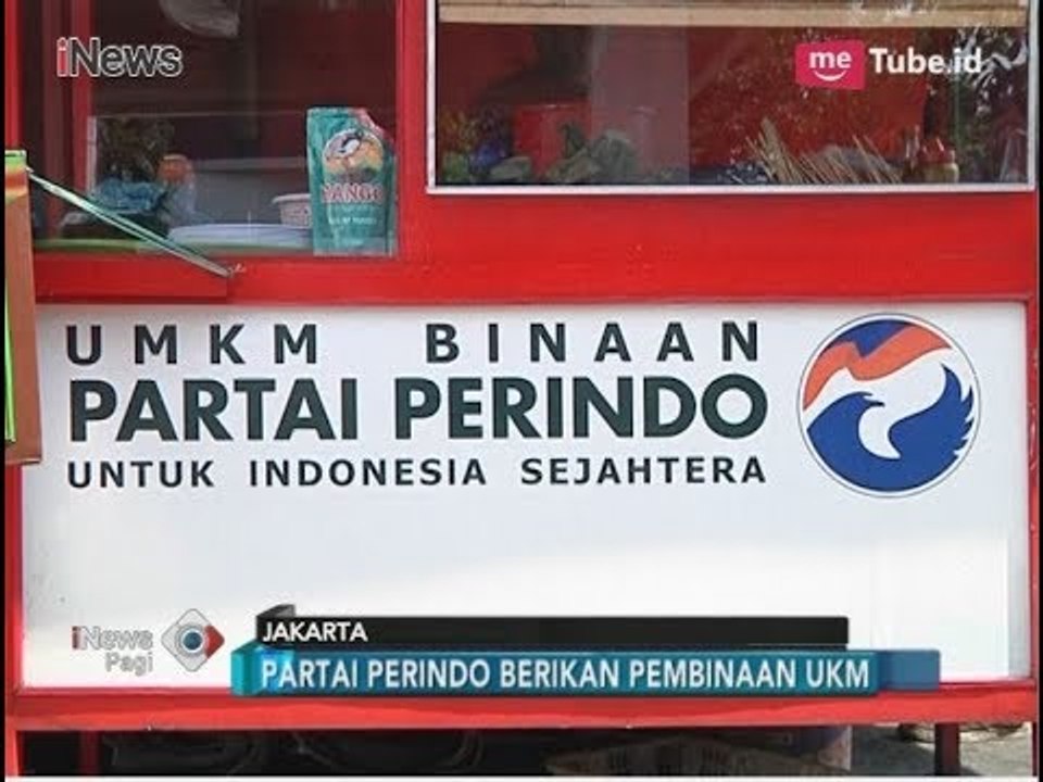Perindo Berikan Pembinaan UKM yang Sudah Dapat Gerobak - iNews Pagi 05/04