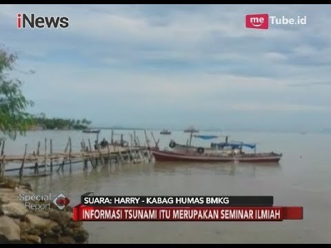 Kabag Humas BMKG: Informasi Tsunami untuk Seminar Ilmiah & Simulasi Gempa - Special Report 04/04