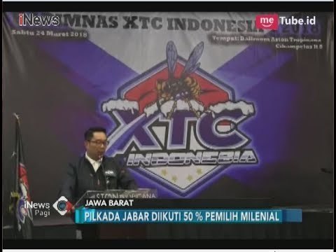 Ridwan Kamil dan Dedi Mulyadi Berstrategi Sasar Suara Generasi Milenial - iNews Pagi 06/04