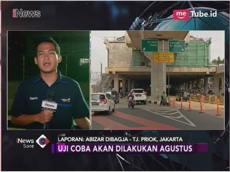 Rangkaian Pertama Kereta MRT Akan Diberangkatkan Malam Ini - iNews Sore 07/04