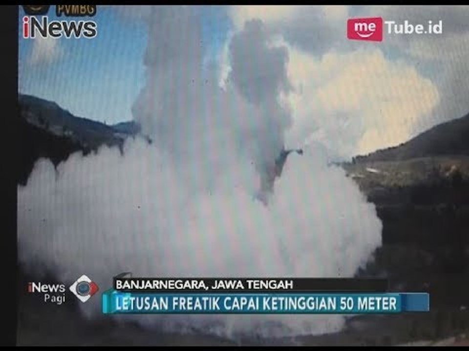 Kawah Sileri Dieng Banjarnegara Alami Letusan Erupsi Kedua Setinggi 50 Meter - iNews Pagi 09/04
