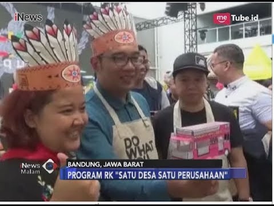 Ridwan Kamil Tawarkan Program `Satu Desa Satu Produk` di Cianjur - iNews Malam 07/04