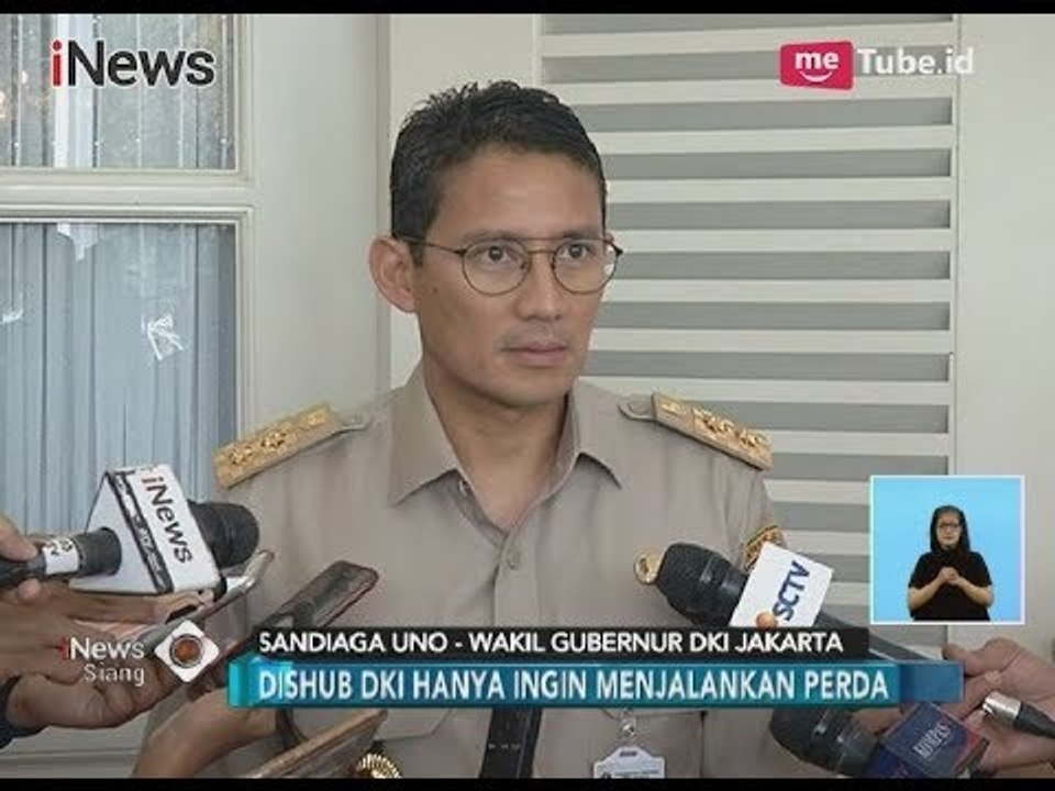 Pasca Ratna Sarumpaet Somasi Dishub, Sandiaga Uno Berikan Tanggapan - iNews Siang 09/04