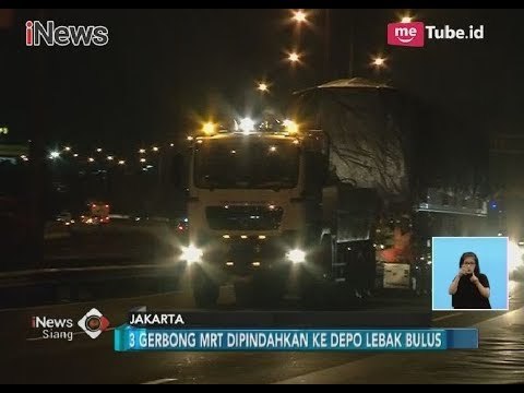 Pemindahan Sembilan Gerbong MRT akan Dilakukan Dua Hari ke Depan - iNews Siang 09/04