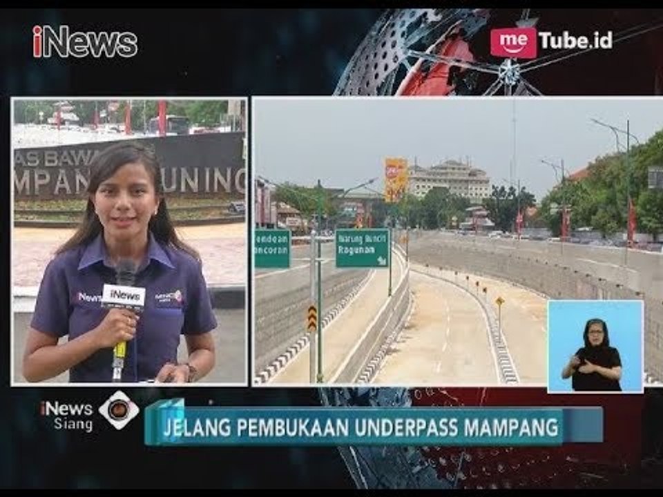 Jelang Pembukaan, Underpass Mampang-Kuningan akan Lakukan Uji Coba 11 April - iNews Siang 09/04