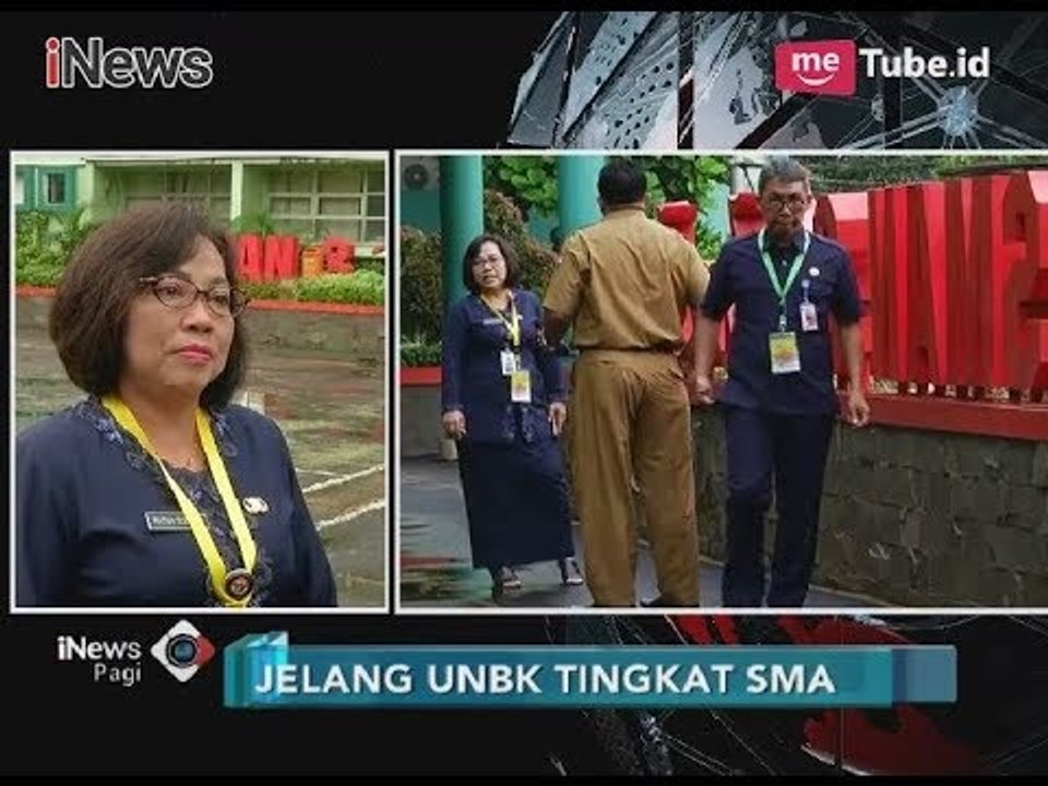 Jelang UNBK, SMAN 3 Jakarta Selatan Laksanakan Dua Sesi Ujian untuk 9 Kelas - iNews Pagi 09/04