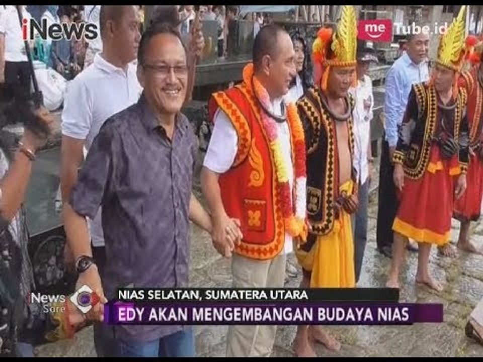 Keseruan Edy Rahmayadi saat Kunjungi Perkampungan Adat Bawomataluo - iNews Sore 06/04