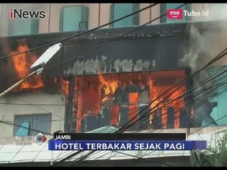 Kurang Fasilitas Menjadi Kendala Petugas Gabungan Padamkan Api Hotel Novita - iNews Malam 09/04