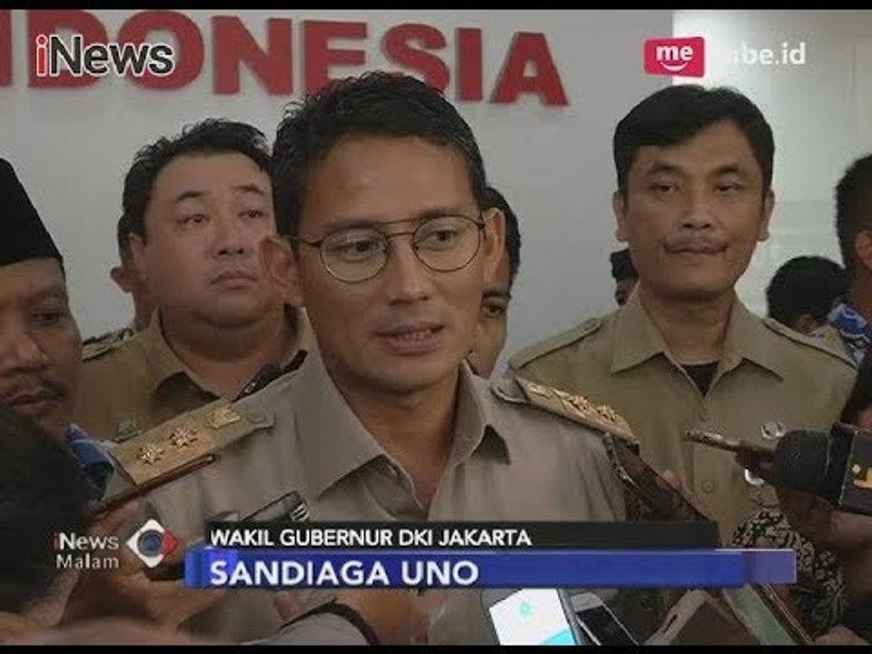 Sandiaga Uno Ingin Adakan Mediasi Antara Dishub DKI dan Ratna Sarumpaet - iNews Malam 09/04