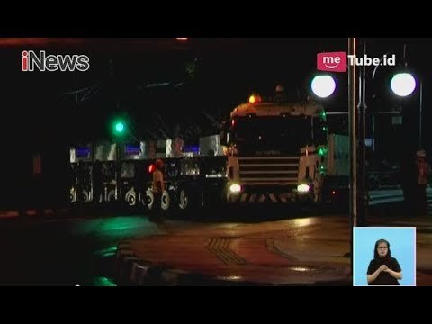 Tiga Gerbong MRT Kembali Tiba di Depo Stasiun Lebak Bulus - News Siang 10/04