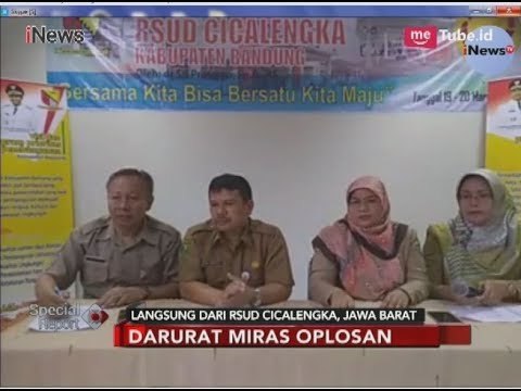 RSUD: Seorang Perempuan Jadi Korban Miras Oplosan di Cicalengka - Special Report 09/04