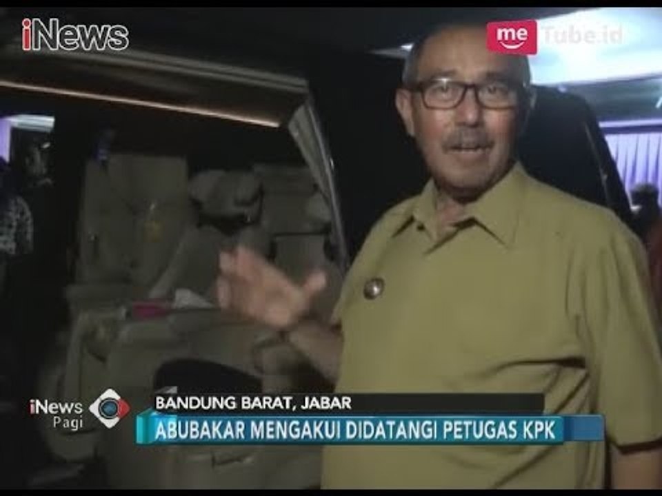 Bupati Bandung Barat Temui Warga Padalarang dan Bantah Terjaring Kasus OTT KPK - iNews Pagi 11/04