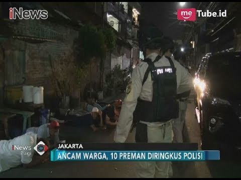 Tim Pemburu Preman Berhasil Ringkus Sepuluh Orang yang Mengancam Warga - iNews Pagi 11/04