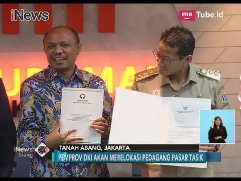 Inilah Tanggapan Sandiaga Uno Terkait Penutupan Pasa Tasik - iNews Siang 11/04
