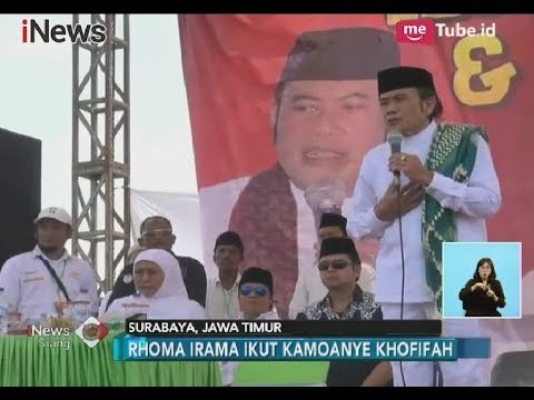 Tampil Beda! Khofifah & Gus Ipul Kampanye di Jawa Timur Bersama Beberapa Artis - iNews Siang 11/04