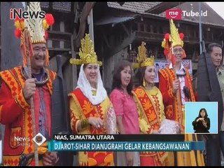 Djarot-Sihar Kunjungi Desa Bawomataluo & Dianugerahi Gelar Bangsawan Nias - iNews Siang 11/04