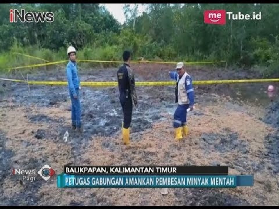 BPBD Bantu Pertamina Tanggulangi Tumpahan Miynyak di Teluk Balikpapan - iNews Pagi 10/04