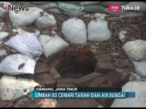 Pembuangan Limbah B3 di Peninggalan Majapahit Mulai Dapat Respon Dinas LH Jombang - iNews Pagi 11/04