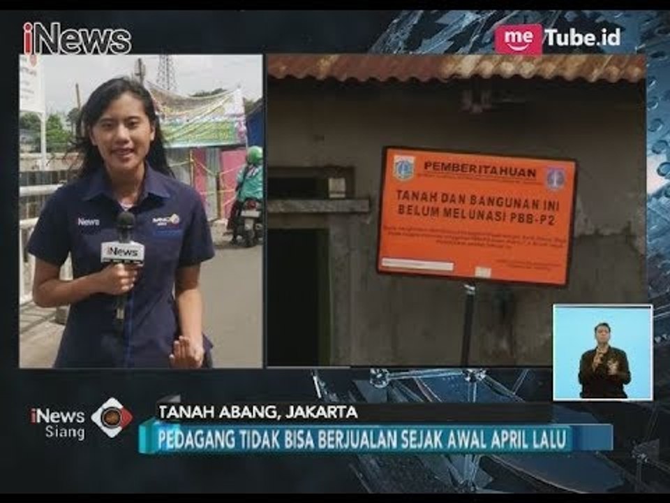 Akibat Permasalahan Lahan PT. KAI, Para Pedagang Pasar Tasik Terpaksa Digusur - iNews Siang 12/04