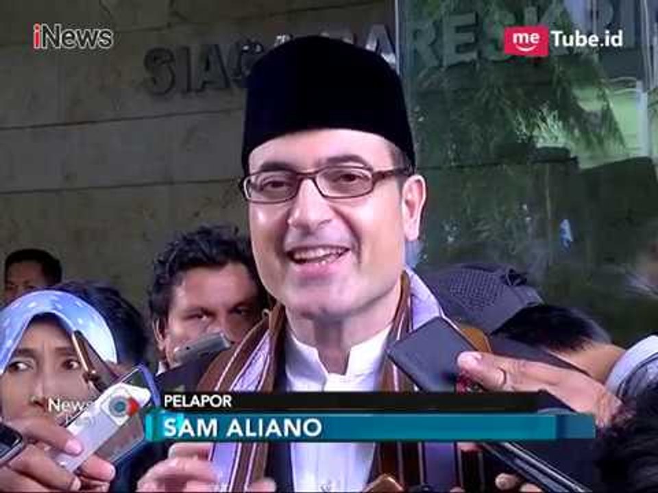 Sam Aliano Laporkan Facebook dan Youtube ke Bar...