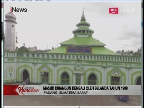 Sejarah Masjid Raya Ganting, Masjid Tertua di Padang - iNews Pagi 25/05