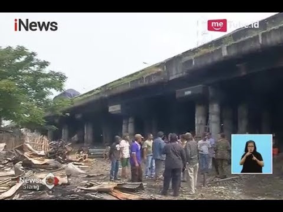 Pasca Kebakaran di Tanjung Priok, Warga Terpaksa Mengungsi di Kolong Jembatan - iNews Siang 14/04