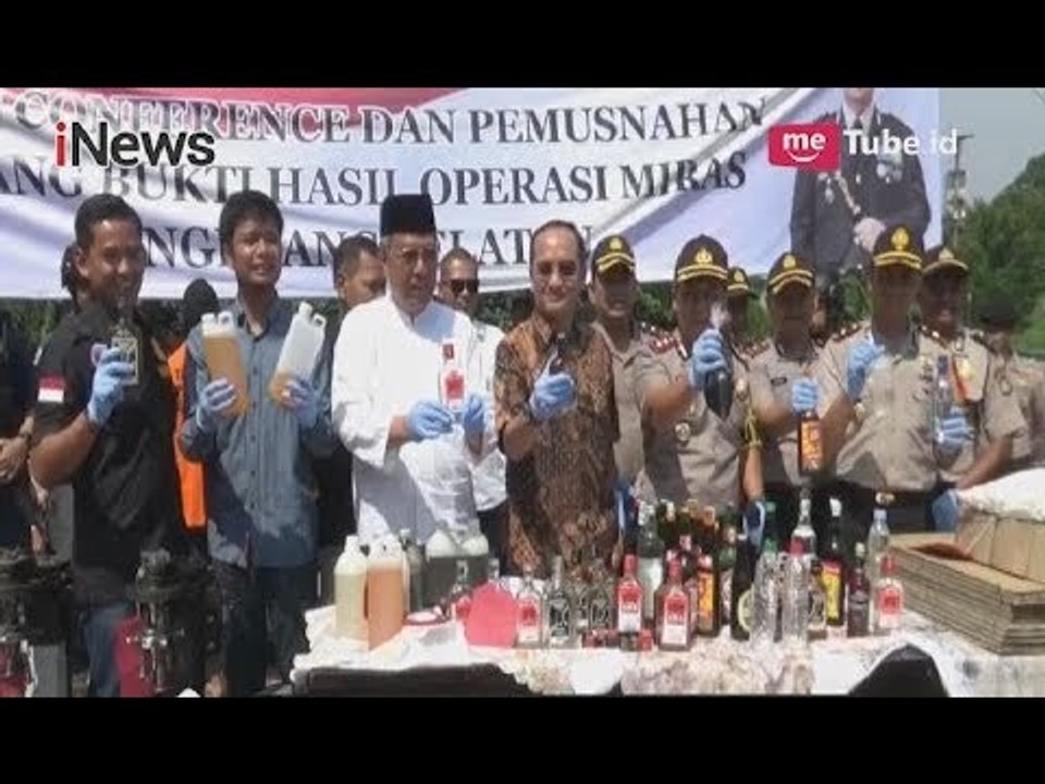 Pabrik Miras Oplosan Tewaskan Dua Satpam di Ciputat Digerebek Polisi - iNews Sore 13/04