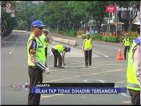 Polisi Olah TKP 3D Scanner Model Tabrak Driver Ojek Online di Harmoni - iNews Malam 14/04