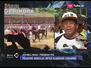 Diminta Jadi Wakil Bareng Jokowi, Prabowo Menolak Dijadikan Cawapres - iNews Malam 15/04