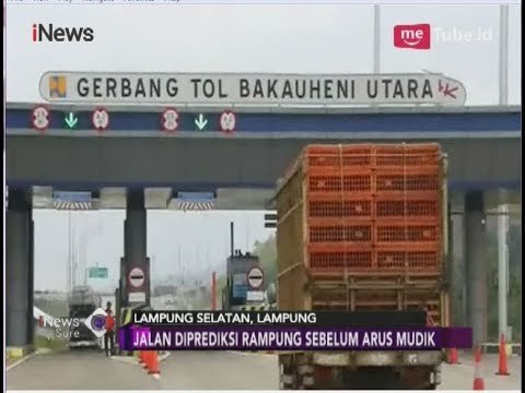 Persiapan Jalan Tol Trans Sumatera untuk Jalur Mudik 2018 - iNews Sore 15/04