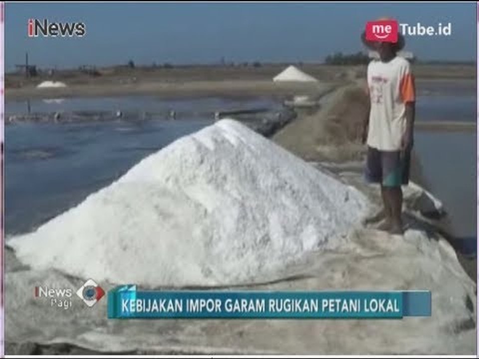 Indonesia Nekat Impor Garam, Petani Makin Menjerit - iNews Pagi 16/04