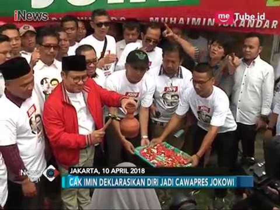 Deklarasi Relawan Pondok Gatot-Cak Imin  - iNews Pagi 15/04