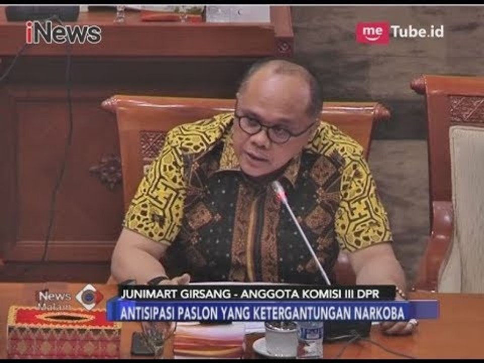 Jelang Pilkada, Komisi III DPR Minta BNN Terlibat Periksa Calon Kepala Daerah - iNews Malam 16/04