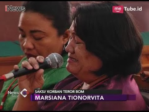 Saksi Menangis Ceritakan Peristiwa Gereja Samarinda oleh Terdakwa Bom Thamrin - iNews Sore 17/04