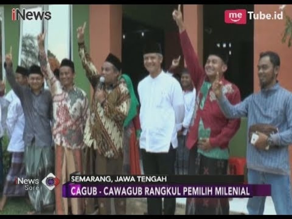 Menentukan Hasil Pilkada, Cagub-cawagub Jateng Rangkul Pemilih Milenial - iNews Sore 17/04