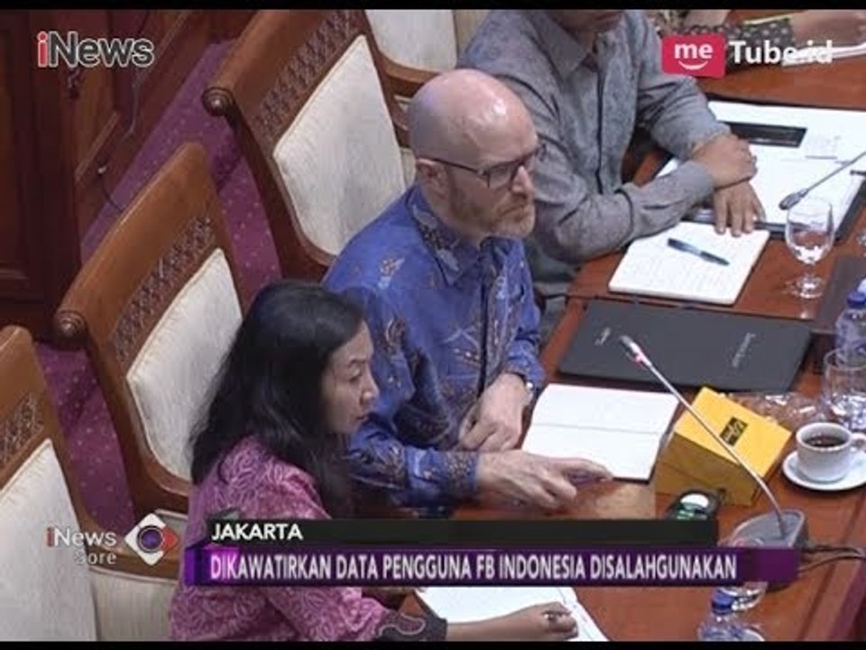 Komisi I DPR RI Kembali Gelar Rapat dengan Pihak FB Terkait Kebocaran Data - iNews Sore 17/04