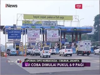 Ingat!! Besok Uji Coba Ganjil Genap di Tol Jagorawi dan Tangerang - iNews Sore 15/04