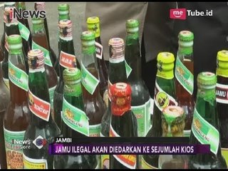 Polisi Sita Ribuan Jamu Ilegal di Jambi dan Amankan Pemilik Rumah - iNews Sore 18/04