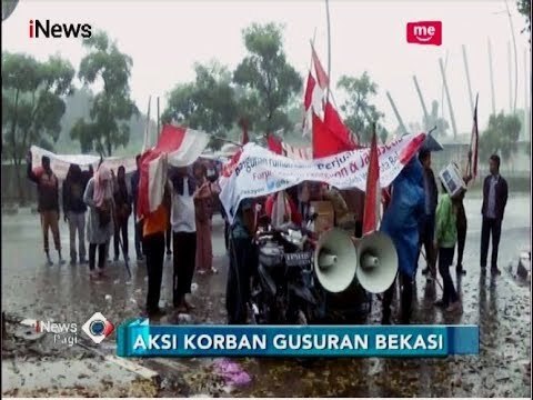 Geruduk Pemkot Bekasi, Korban Penggusuran Pekayon Tuntut Ganti Rugi - iNews Pagi 19/04