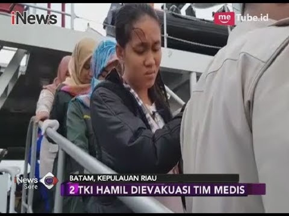 Terombang-ambing di Laut, Dua TKI Hamil Dievakuasi Tim Medis - iNews Sore 19/04