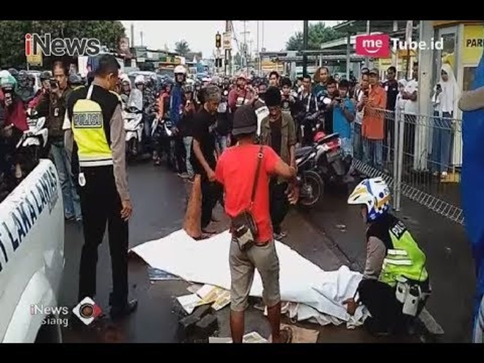 Na'as!! Senggol Badan Truk, Pengendara Motor Tewas Seketika Usai Terlindas - iNews Siang 20/04