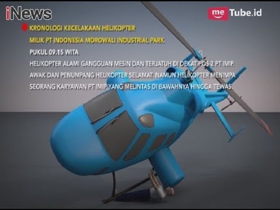 Kronologi Helikopter PT IMIP Jatuh Diduga Akibat Kerusakan Mesin - iNews Sore 20/04