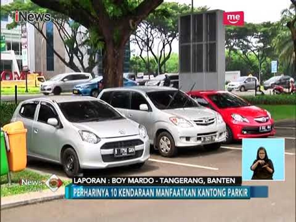 Kantong Parkir Ganjil-Genap di Tangerang Masih Sepi Kendaraan - iNews Siang 19/04