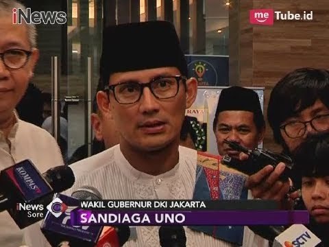 Setujui Usulan BPTJ, Ini Tanggapan Sandiaga Uno Soal Uji Ganjil Genap Thamrin - iNews Sore 20/04