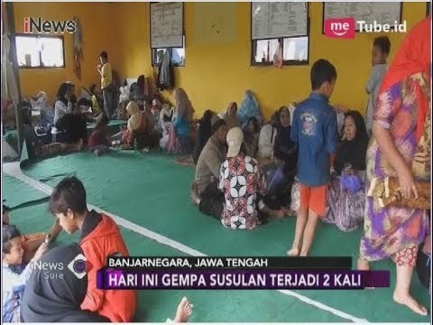 Gempa Susulan 2 Kali Guncang Banjarnegara, Warga Panik - iNews Sore 21/04
