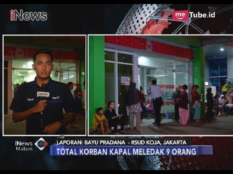 9 Orang Korban Kapal Dishub Meledak, 4 Diantaranya Masih Dirawat di RSUD Koja - iNews Malam 22/04