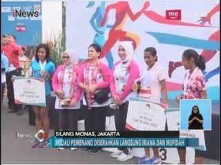 Iriana Jokowi dan Mufidah Kalla Buka Kartini Run 2018 - iNews Siang 22/04